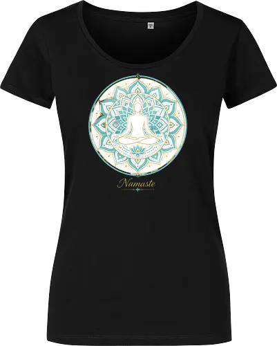 Zen Lotus Meditation Spiritual Frieden - Zen, Lotus, Meditation, Yoga, Spiritual, Frieden, Achtsamkeit, Mindfulness, Wellness - Damen T-Shirt