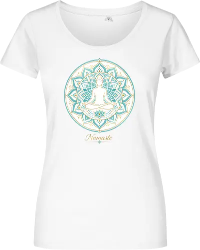 Zen Lotus Meditation Spiritual Frieden - Zen, Lotus, Meditation, Yoga, Spiritual, Frieden, Achtsamkeit, Mindfulness, Wellness - Damen T-Shirt