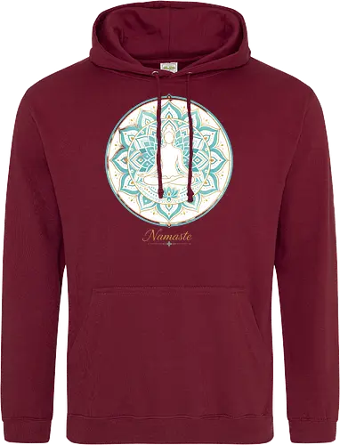 Zen Lotus Meditation Spiritual Frieden - Zen, Lotus, Meditation, Yoga, Spiritual, Frieden, Achtsamkeit, Mindfulness, Wellness - Standard Hoodie