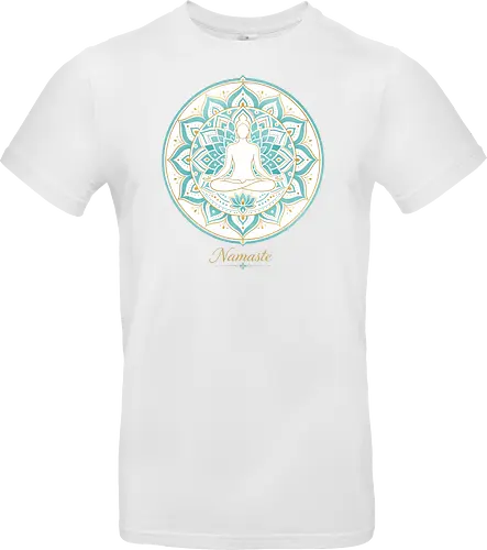 Zen Lotus Meditation Spiritual Frieden - Zen, Lotus, Meditation, Yoga, Spiritual, Frieden, Achtsamkeit, Mindfulness, Wellness - Standard T-Shirt
