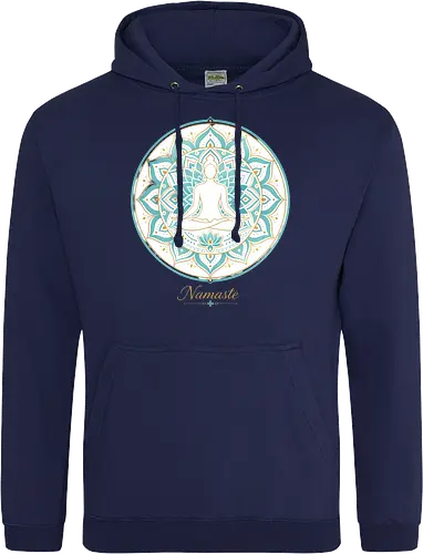 Zen Lotus Meditation Spiritual Frieden - Zen, Lotus, Meditation, Yoga, Spiritual, Frieden, Achtsamkeit, Mindfulness, Wellness - Standard Hoodie