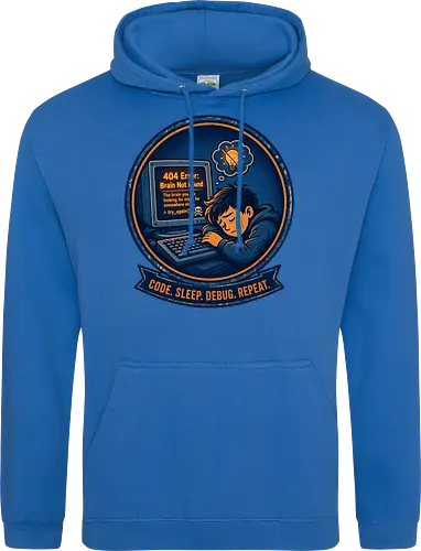 Code Sleep Debug Repeat Programmierer Entwickler - Programmierer, Entwickler, Code, Coding, Nerd, Geek, Computer, IT, Debugging - Standard Hoodie