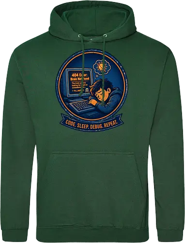 Code Sleep Debug Repeat Programmierer Entwickler - Programmierer, Entwickler, Code, Coding, Nerd, Geek, Computer, IT, Debugging - Standard Hoodie
