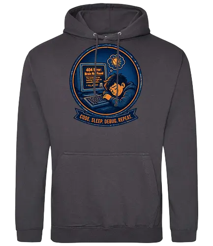 Code Sleep Debug Repeat Programmierer Entwickler - Programmierer, Entwickler, Code, Coding, Nerd, Geek, Computer, IT, Debugging - Standard Hoodie