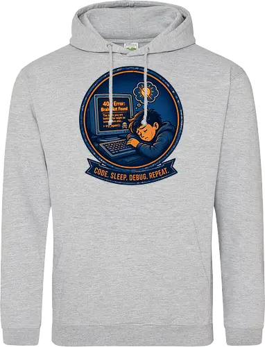 Code Sleep Debug Repeat Programmierer Entwickler - Programmierer, Entwickler, Code, Coding, Nerd, Geek, Computer, IT, Debugging - Standard Hoodie