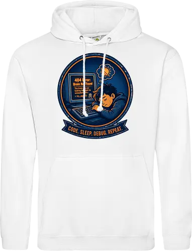 Code Sleep Debug Repeat Programmierer Entwickler - Programmierer, Entwickler, Code, Coding, Nerd, Geek, Computer, IT, Debugging - Standard Hoodie