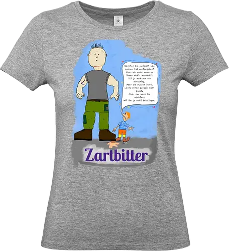 Zartbitter - albern - Standard T-Shirt (Frauen)