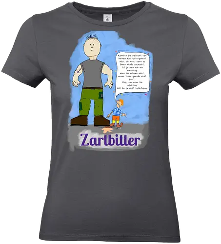 Zartbitter - albern - Standard T-Shirt (Frauen)