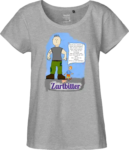 Zartbitter - albern - Fairtrade Girl Shirt