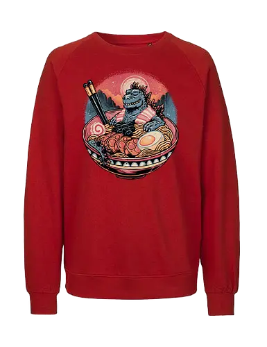 The Great Ramen Rest - cute, Ramen, food, noodles, Japan, relaxing, movie, mash up, funny - Fairtrade Sweatshirt