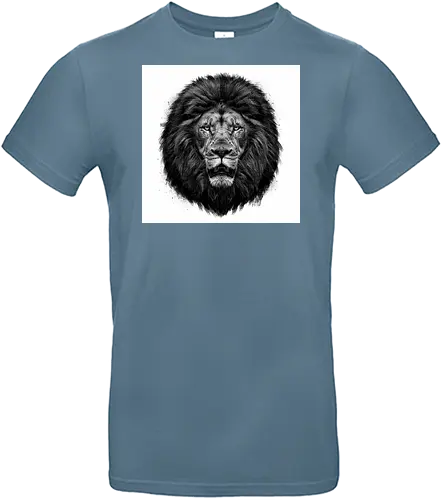 Lion Charcoal Art - Standard T-Shirt
