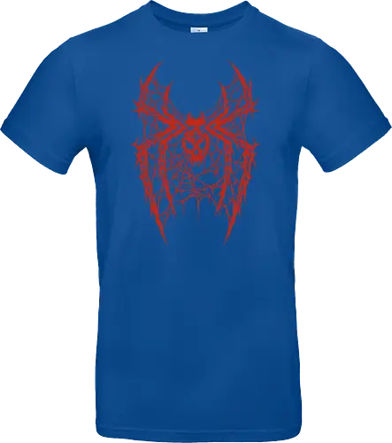 Spider Core - death metal, heavy metal, metalhead, spider, metal logo, dark aesthetic, gothic, cyber sigilism, anti hero, spiderweb, deathcore, streetwear, dark art, grunge, metal band - Standard T-Shirt