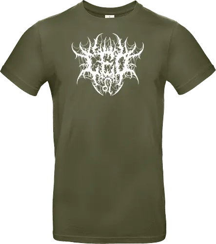 Leo Heavy Metal Style - dark aesthetic, leo zodiac, death metal, astrology, leo sign, metalhead, black metal, gothic astrology, heavy metal, deathcore, cyber sigilism, zodiac sign, horoscopes, edgy typography, dark art - Standard T-Shirt