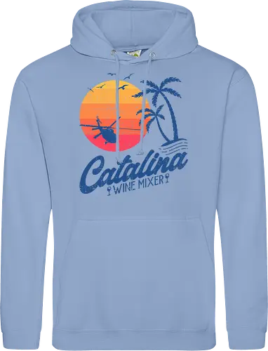 Catalina Wine Mixer - winery, catalina wine mixer, beach, best friends, boats and hoes, fishing, funny, movies, prestige worldwide, sailing, songbird, step brothers, summer, will ferrell, wine lover - Standard Hoodie