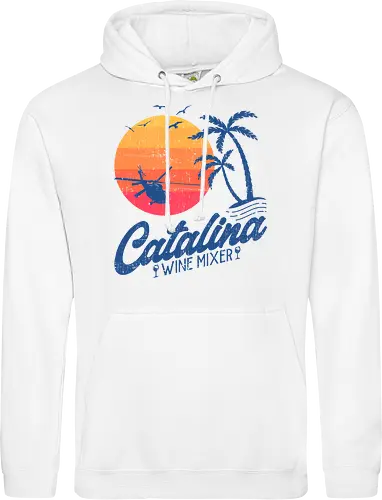 Catalina Wine Mixer - winery, catalina wine mixer, beach, best friends, boats and hoes, fishing, funny, movies, prestige worldwide, sailing, songbird, step brothers, summer, will ferrell, wine lover - Standard Hoodie