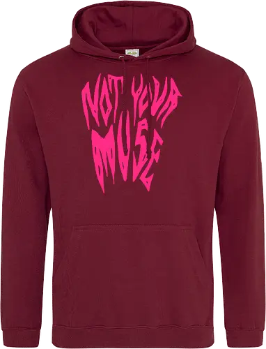 Not Your Muse - Feminist, Statement, Spruch, Typo, LGBTQ, Queer - Standard Hoodie