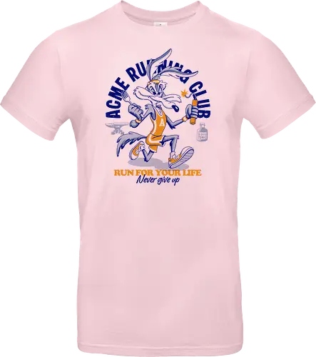 Run for Your Life - retro, cartoon, humor, funny, vintage, running, runner, speed, adventure, action, sport, racing, classic, nostalgia, popculture, animation, comic, character, energetic, fast, escape, chase, vintageart, streetwear, colorful, illustration, athletics, motivation, nevergiveup, fun - Standard T-Shirt