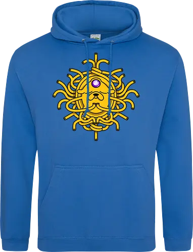 Third Eye Jake Cartoon - Hund, Gelb, Cartoon, Zeichentrickfilm, Drittes Auge, Jake, Fanart - Standard Hoodie