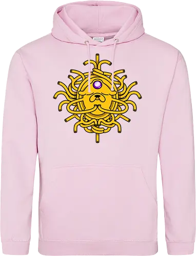 Third Eye Jake Cartoon - Hund, Gelb, Cartoon, Zeichentrickfilm, Drittes Auge, Jake, Fanart - Standard Hoodie