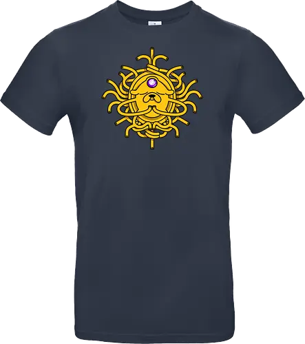 Third Eye Jake Cartoon - Hund, Gelb, Cartoon, Zeichentrickfilm, Drittes Auge, Jake, Fanart - Standard T-Shirt