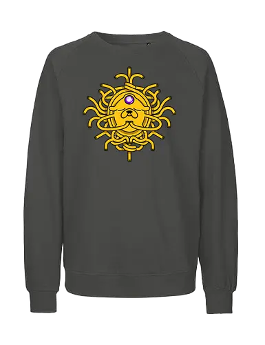 Third Eye Jake Cartoon - Hund, Gelb, Cartoon, Zeichentrickfilm, Drittes Auge, Jake, Fanart - Fairtrade Sweatshirt