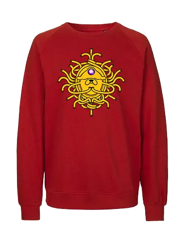 Third Eye Jake Cartoon - Hund, Gelb, Cartoon, Zeichentrickfilm, Drittes Auge, Jake, Fanart - Fairtrade Sweatshirt