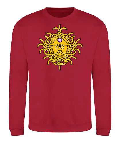 Third Eye Jake Cartoon - Hund, Gelb, Cartoon, Zeichentrickfilm, Drittes Auge, Jake, Fanart - Sweatshirt
