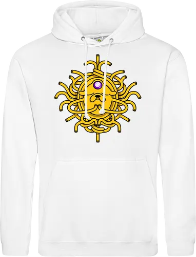 Third Eye Jake Cartoon - Hund, Gelb, Cartoon, Zeichentrickfilm, Drittes Auge, Jake, Fanart - Standard Hoodie