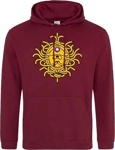 Third Eye Jake Cartoon - Hund, Gelb, Cartoon, Zeichentrickfilm, Drittes Auge, Jake, Fanart - Standard Hoodie