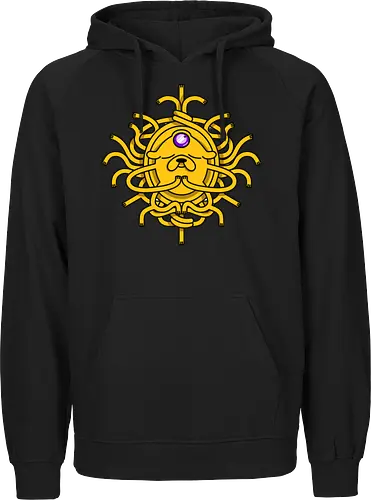 Third Eye Jake Cartoon - Hund, Gelb, Cartoon, Zeichentrickfilm, Drittes Auge, Jake, Fanart - Fairtrade Hoodie
