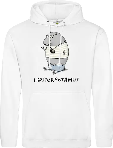 Grauer Hipster Nilpferd Brille Schnurrbart Analogkamera - Cartoon-Nilpferd, Englisches Wortspiel, Hipster-Print, Süße Tierkunst, Nilpferd-Zeichnung, Hipster-Humor-Geschenk, Hipsterpotamus, Hipster-Nilpferd, Nilpferd-Hipster, Tierwortspiel, Hipster-Humor, Süßes Nilpferd, Analoge Tierkamera, Hipster-Schnurrbart, Runde Tierbrille, Wortspiel-T-Shirt, Urbane Tierkunst, Kreativer visueller Humor, Hipster-Cartoon, Stylisches Tier - Standard Hoodie