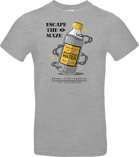 ALMOND WATER - backrooms, horror, terror, almond water, videogames, halloween - Standard T-Shirt