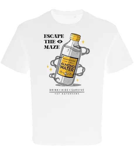 ALMOND WATER - backrooms, horror, terror, almond water, videogames, halloween - Oversize T-Shirt