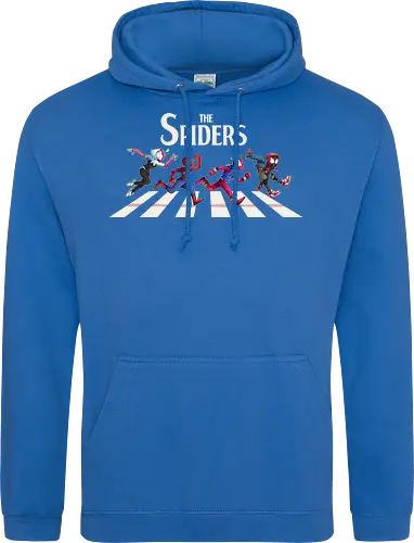 The Spiders - Superhero, Superhero, Comic, spider, peter, perker, miles, morales, gwen, stacy, beatles, abbey, road, heroes - Standard Hoodie