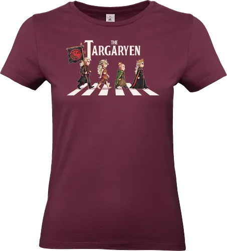 The Targaryen - targarye, dragons, abbey road, beatles, Throne, daemon, egg, duncan, dunk, knight, king, queen, thrones, rhaenyra - Standard T-Shirt (Frauen)