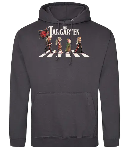 The Targaryen - targarye, dragons, abbey road, beatles, Throne, daemon, egg, duncan, dunk, knight, king, queen, thrones, rhaenyra - Standard Hoodie