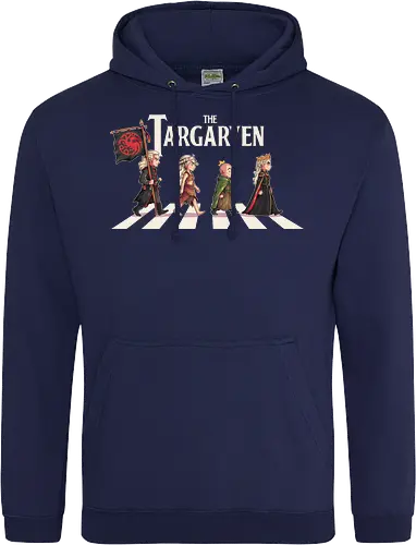 The Targaryen - targarye, dragons, abbey road, beatles, Throne, daemon, egg, duncan, dunk, knight, king, queen, thrones, rhaenyra - Standard Hoodie