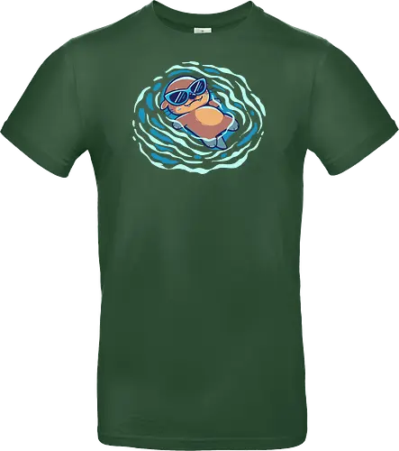 An Otterly Good Summer - Urlaub, Sommer, schwimmen, otter, cute otter, otters, summer, beach, ocean, sea otter, seaside, summer otter, funny otter, vacation, kawaii - Standard T-Shirt