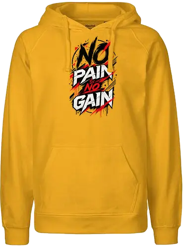 ABSTRACT POWER - NO PAIN NO GAIN - Contemporary Art, Geometric Art, Geometric Design, Brutalist Design, No Pain No Gain, Abstract Fitness, Abstract Art, Abstract Design, Modern Fitness, Modern Gym, Gym, Fitness, Kraftsport, Bodybuilding, Workout, Training, Gym Motivation, Fitness Motivation, Motivation, Strength, Power, Strong, Muscle, Fitness Lifestyle, Gym Lifestyle, Streetwear, Urban Style, Graphic Design, Typography, Typography Art, Modern Typography, Abstract Typography, Graphic T Shirt, Fitness Shirt, Gym Shirt, Workout Shirt, Bodybuilding Shirt, Sport Shirt, Gym Wear, Fitness Wear, Streetwear Shirt, Minimalist Design, Modern Art, Urban Art, Artistic Shirt, Statement Shirt, Motivation Shirt, Männer Fitness, Sportbekleidung, Fitness Geschenk, Gym Geschenk, Geschenk für Sportler, Geschenk für Bodybuilder, Hardcore Fitness, Training Motivation, Discipline, No Excuses - Fairtrade Hoodie
