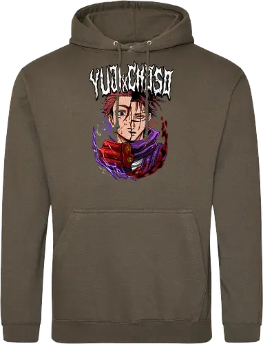 Yuji vs Choso Brothers of Chaos JJK - Choso, Jujutsu, rivalry art, brothers clash, Yuji Itadori, weeb gift, dynamic duo, anime graphic tee - Standard Hoodie