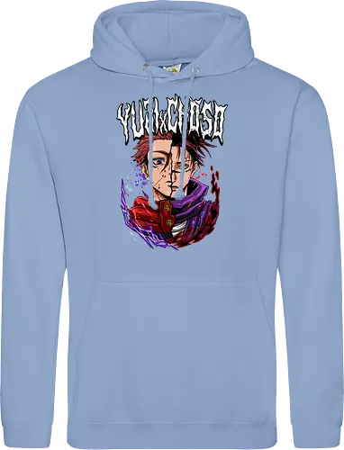 Yuji vs Choso Brothers of Chaos JJK - Choso, Jujutsu, rivalry art, brothers clash, Yuji Itadori, weeb gift, dynamic duo, anime graphic tee - Standard Hoodie