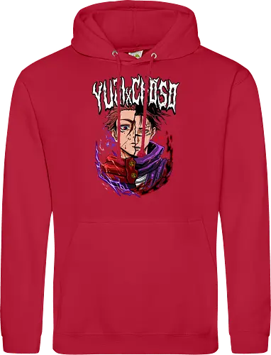 Yuji vs Choso Brothers of Chaos JJK - Choso, Jujutsu, rivalry art, brothers clash, Yuji Itadori, weeb gift, dynamic duo, anime graphic tee - Standard Hoodie