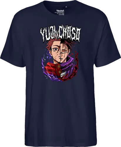 Yuji vs Choso Brothers of Chaos JJK - Choso, Jujutsu, rivalry art, brothers clash, Yuji Itadori, weeb gift, dynamic duo, anime graphic tee - Fairtrade T-Shirt