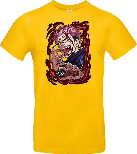 Sukuna King of Curses Savage Energy JJK - Sukuna, Ryomen Sukuna, Jujutsu, king of curses, villain energy, dark anime tee, otaku birthday, cursed spirit - Standard T-Shirt