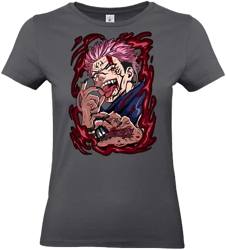 Sukuna King of Curses Savage Energy JJK - Sukuna, Ryomen Sukuna, Jujutsu, king of curses, villain energy, dark anime tee, otaku birthday, cursed spirit - Standard T-Shirt (Frauen)