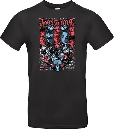 Gojo Execution Arc Jujutsu Rage - red horror, intense manga, Gojo Satoru, Jujutsu, execution arc, anime gift, dark sorcerer, JJK fan art - Standard T-Shirt