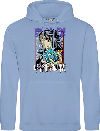Geto Cursed Spirit Master Jujutsu - anime otaku, shonen gift, JJK villain, Suguru Geto, Jujutsu, cursed spirit user, manga portrait, antagonist energy - Standard Hoodie
