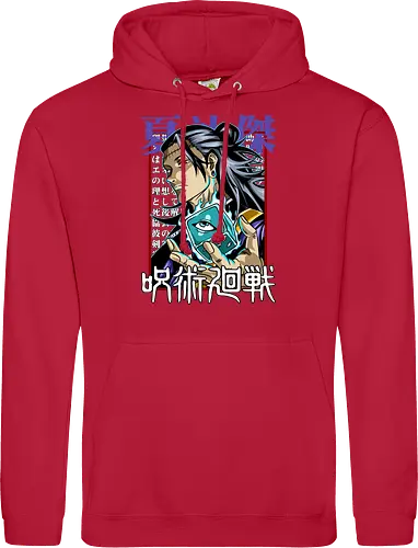 Geto Cursed Spirit Master Jujutsu - anime otaku, shonen gift, JJK villain, Suguru Geto, Jujutsu, cursed spirit user, manga portrait, antagonist energy - Standard Hoodie