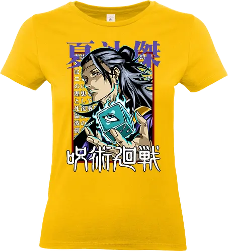 Geto Cursed Spirit Master Jujutsu - anime otaku, shonen gift, JJK villain, Suguru Geto, Jujutsu, cursed spirit user, manga portrait, antagonist energy - Standard T-Shirt (Frauen)
