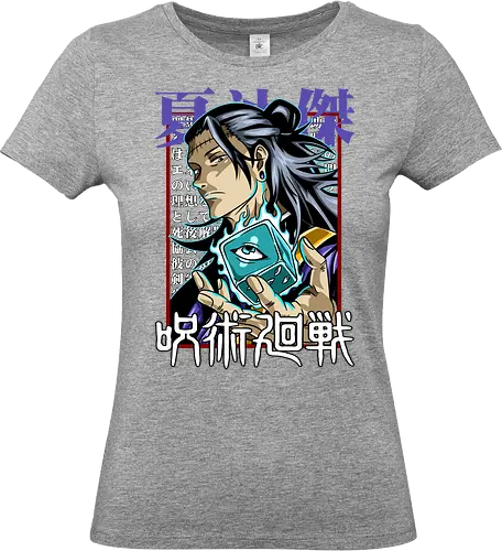 Geto Cursed Spirit Master Jujutsu - anime otaku, shonen gift, JJK villain, Suguru Geto, Jujutsu, cursed spirit user, manga portrait, antagonist energy - Standard T-Shirt (Frauen)